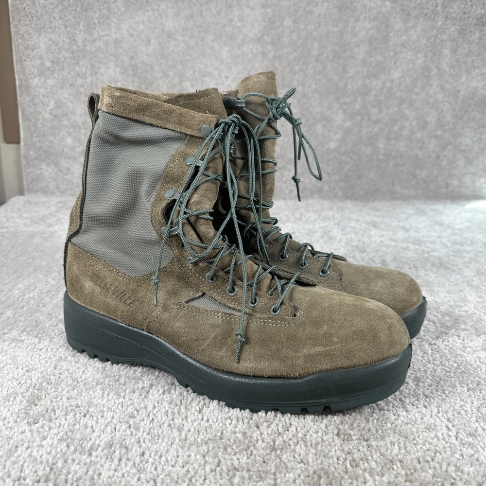 Belleville 690 Mens 12.5 R Air Force Flight Boots Sage Green Gore-Tex Vibram USA